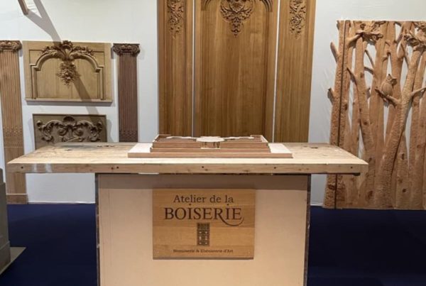 Atelier de la boiserie, salon entrez en matière #2, boiserie, ébénistes